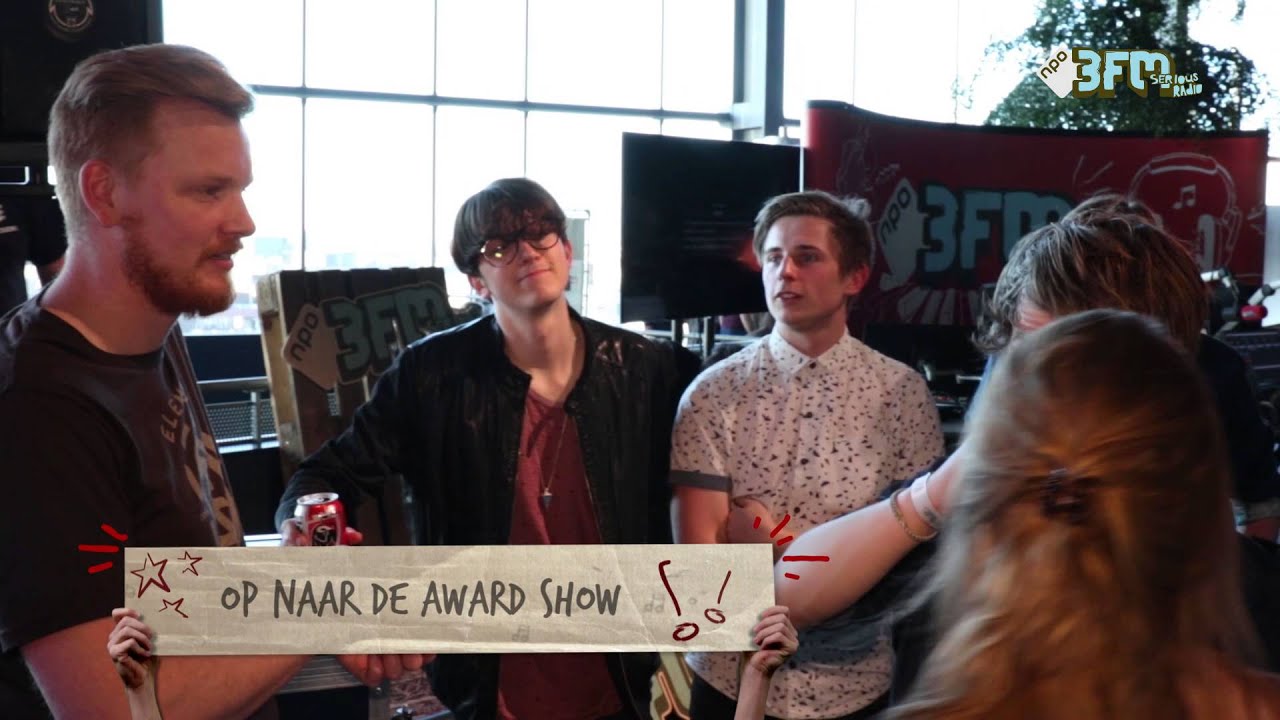 Een dagje 3FM awards met The Brahms.