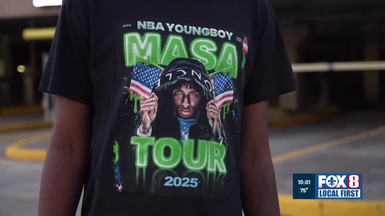 Концерт NBA YoungBoy повлек за собой масштабное развертывание сил безопасности в Новом Орлеане