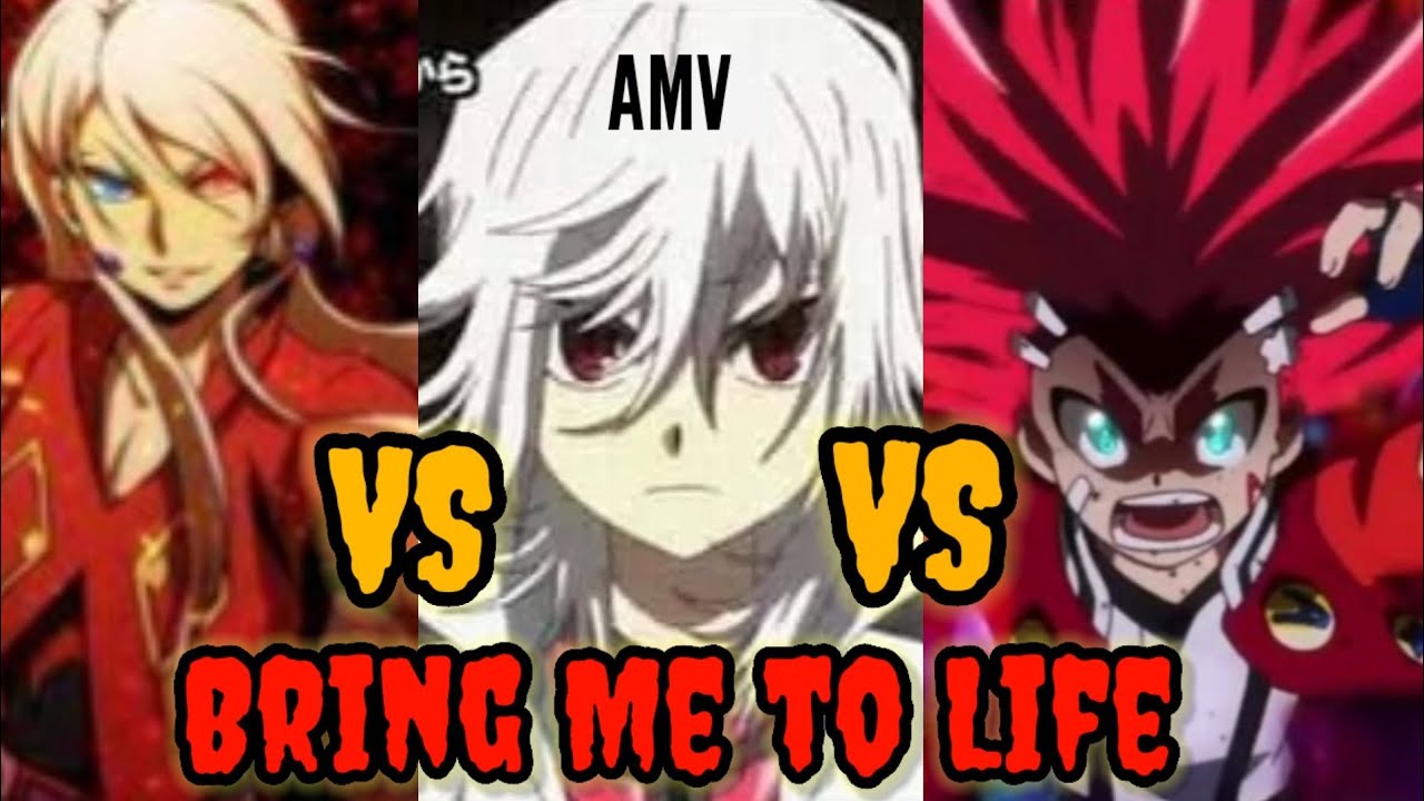 Beyblade Burst AMV Shu, Phi and Aiga- Bring me to life (Must Watch)