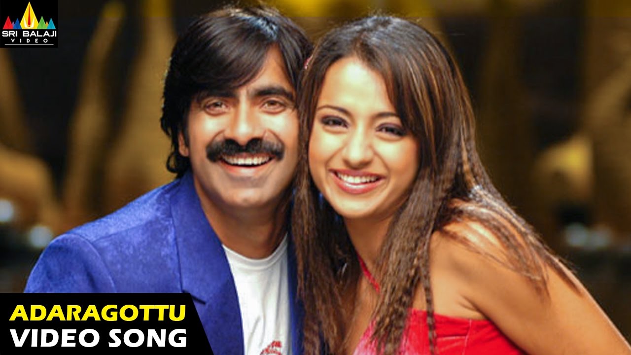 Krishna Songs | Adaragottu Video Song | Ravi Teja, Trisha | Sri Balaji Video