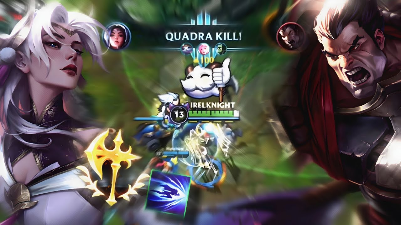 IRELIA VS DARIUS SOLO LANE TRIPLE Q COMBO WILD RIFT