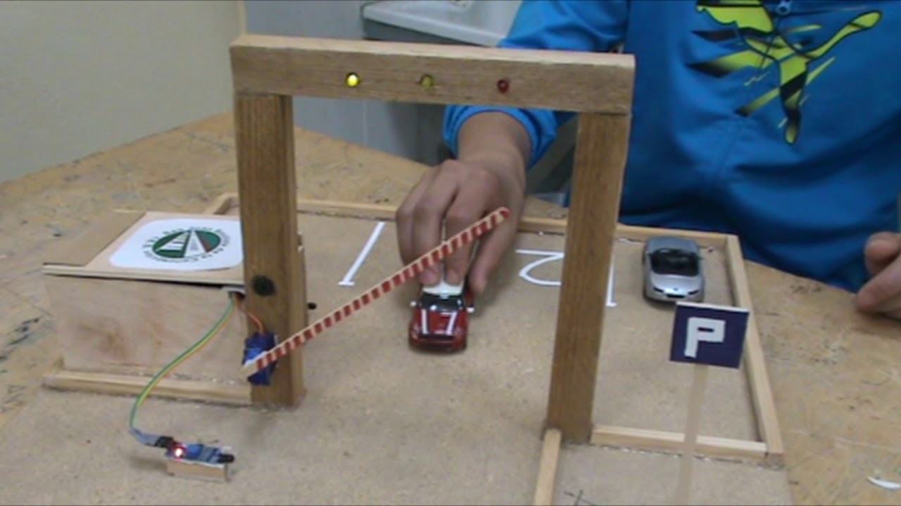 Barrera parking arduino