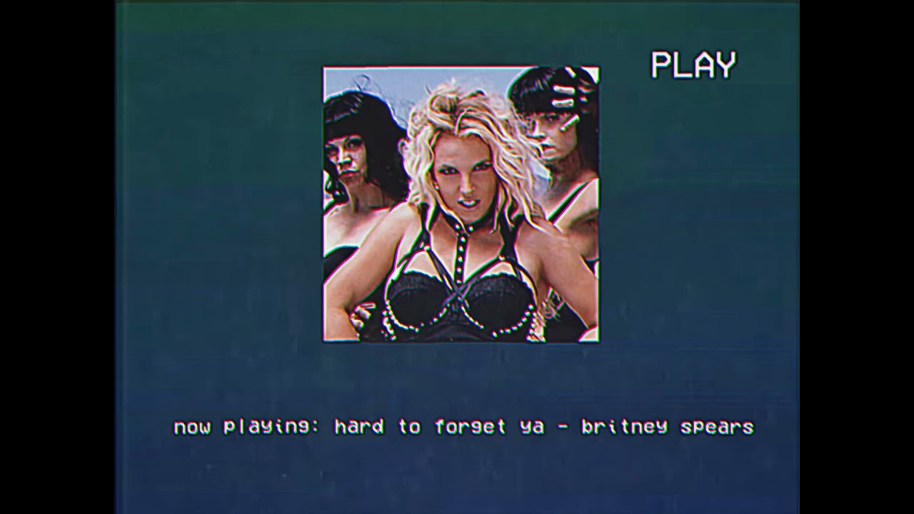 Britney Spears - Hard To Forget Ya (slowed + reverb)