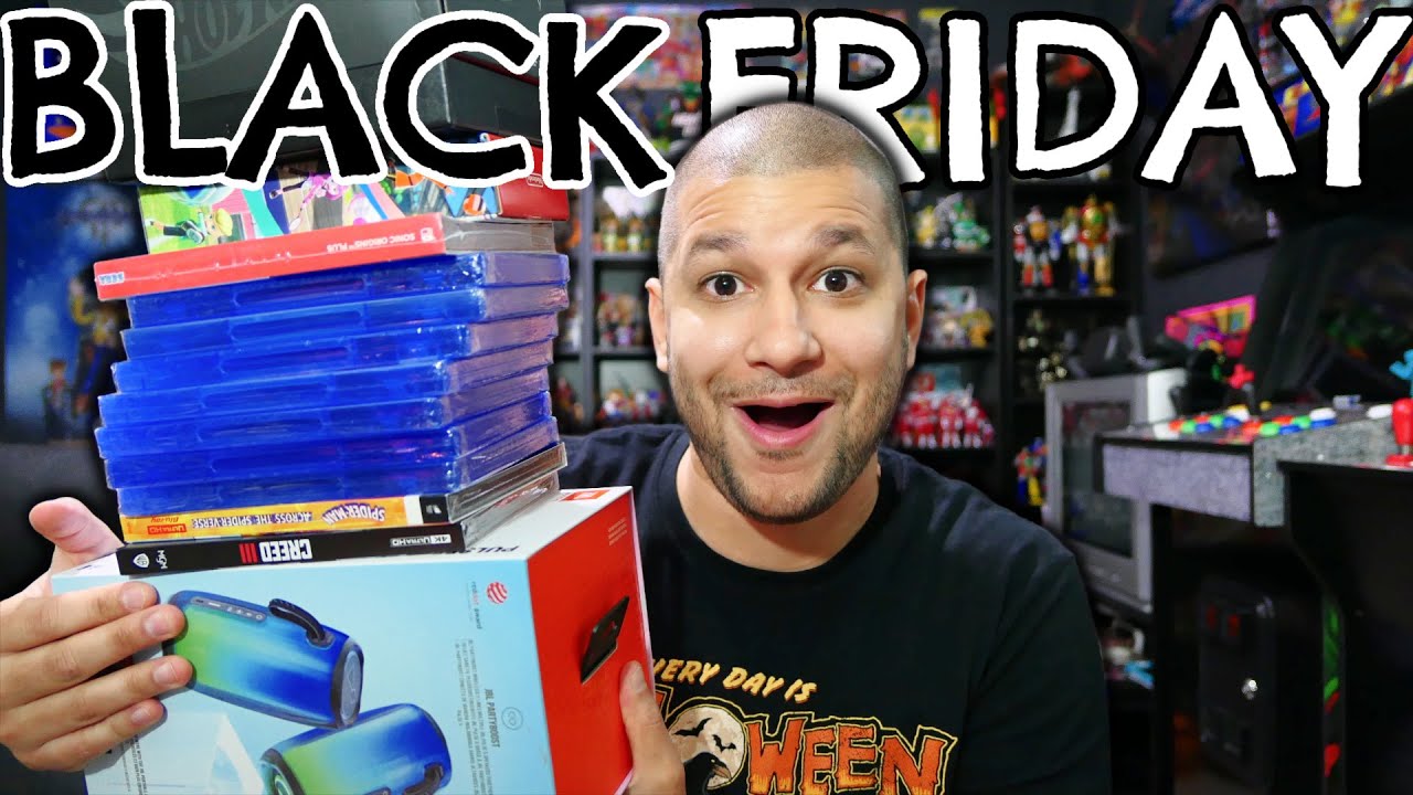 My Black Friday 2023 Haul! OLED TV, Video Games, Movies, Speakers, & More!