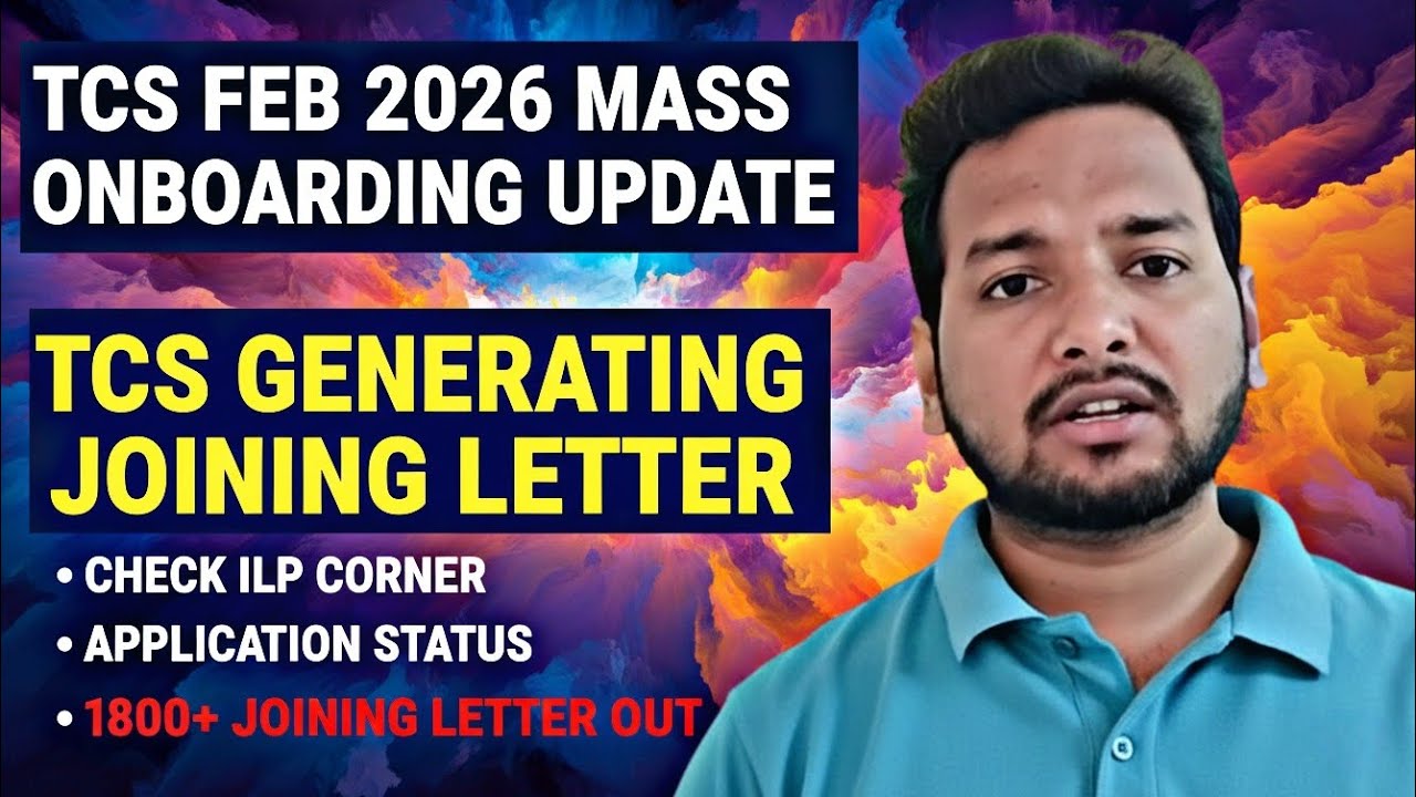 TCS 1800+ Joining Letter Out | Mass Onboarding | ILP Corner Status, Candidates Timeline | NextStep