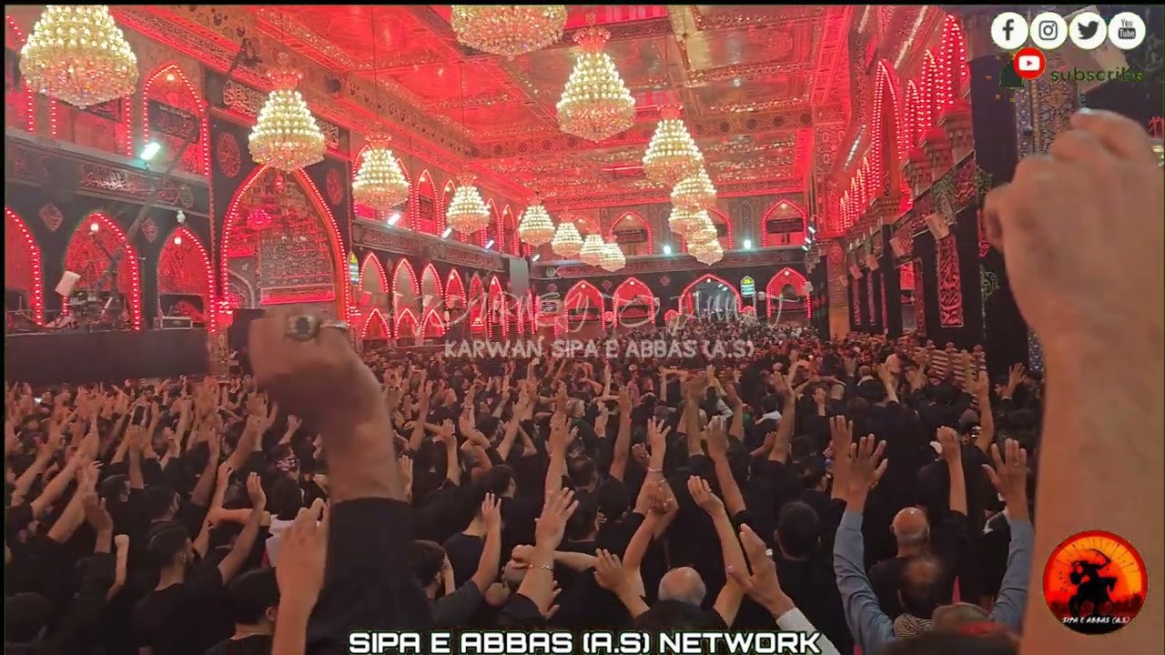 LABBAYK YA HUSSAIN AT THE HOLY SHRINE OF IMAM HUSSAIN (A.S) | FAJR 8 MUHARRAM 2023 | KARBALA |