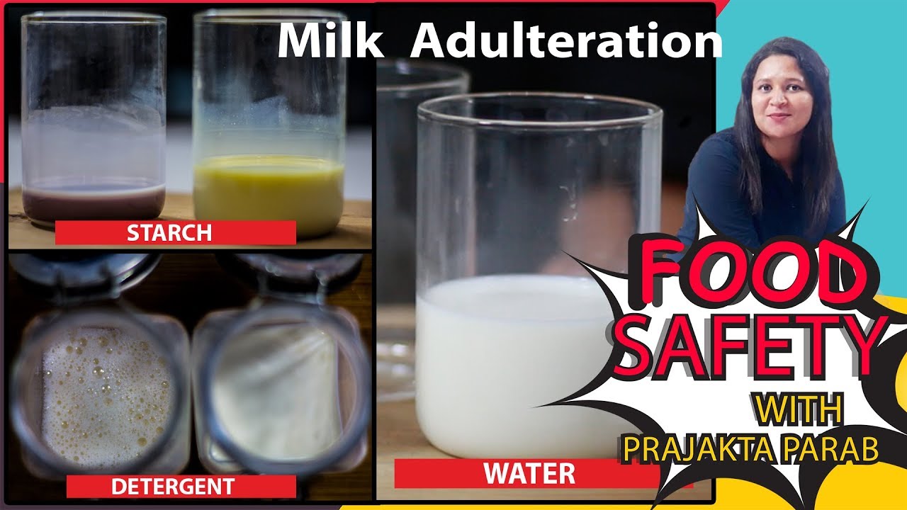 How to test Milk for Adulteration | DIY | Food Safety with Prajakta Parab