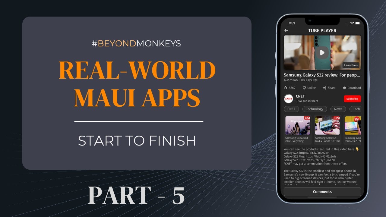 Beyond Monkey: Building Real-world .Net MAUI Apps - Part 5