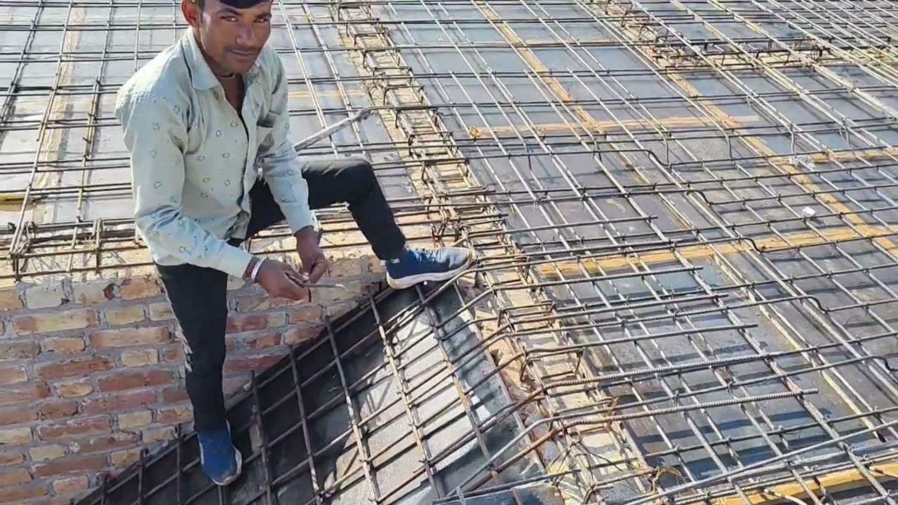 RCC chhat ka Sariya kaise bandhe ✅