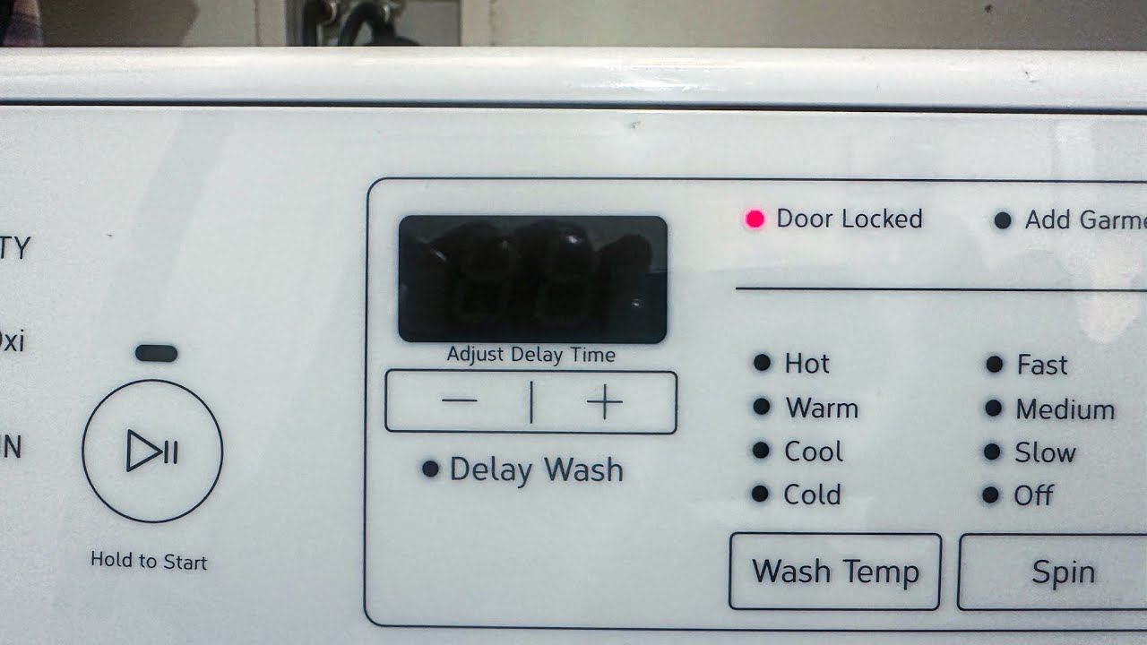 Whirlpool Washing Machine Door Locked - Clothes Stuck Inside - Do This to Get Them Out