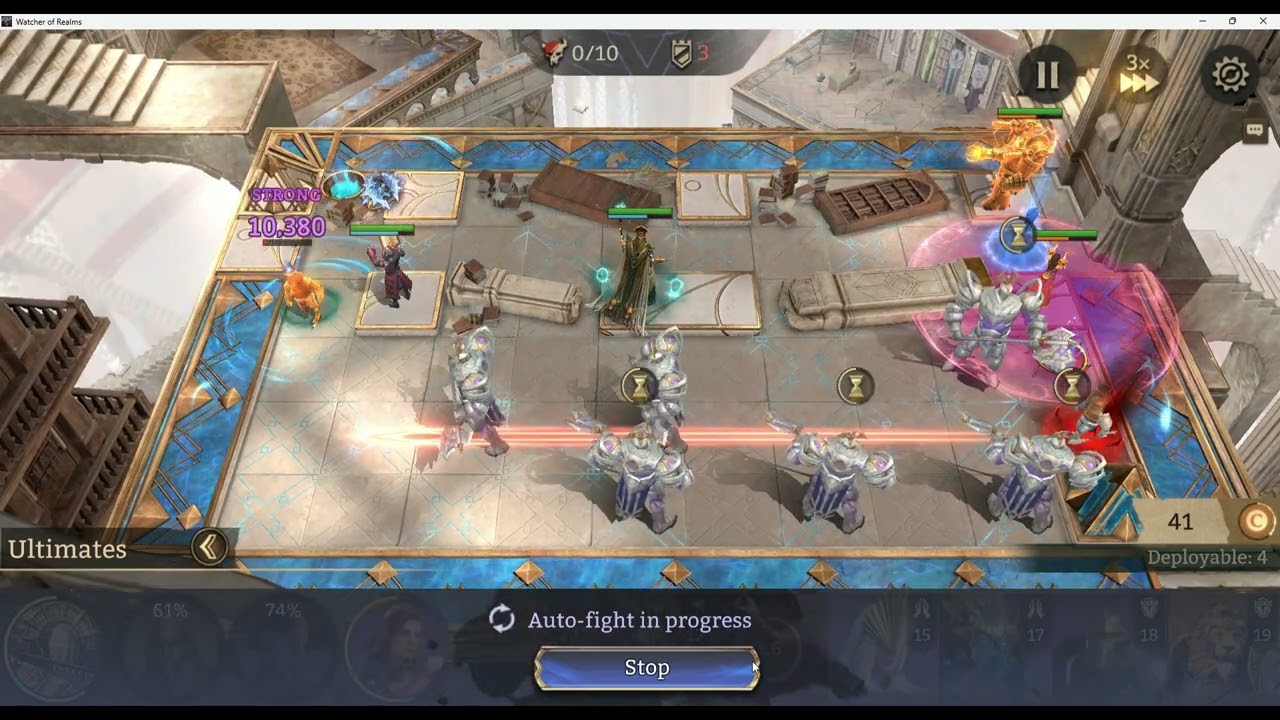 Chapter 9-12 hero placement/Guide [Watcher of Realms]