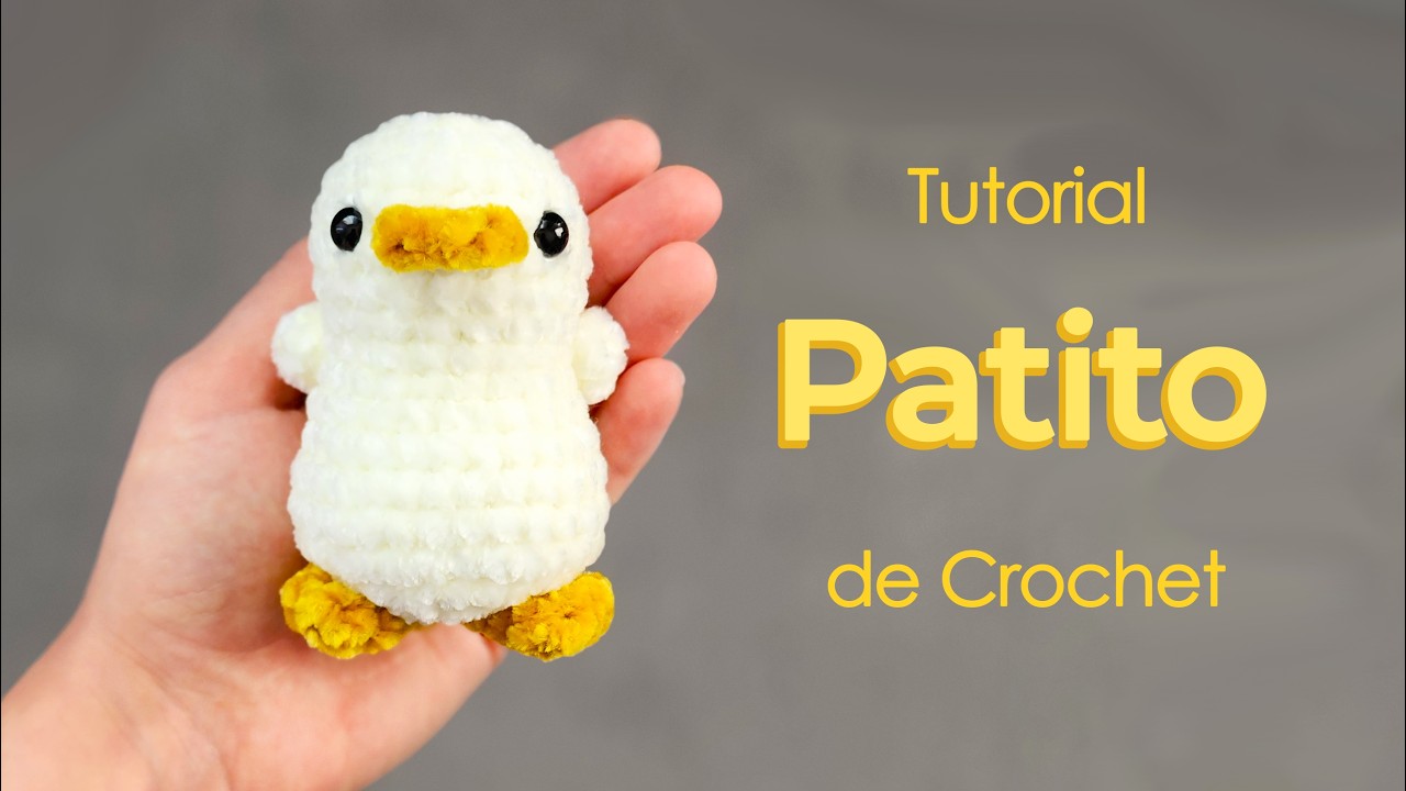 Patito a Crochet 💛 Amigurumi Paso a Paso | Patrón Gratis