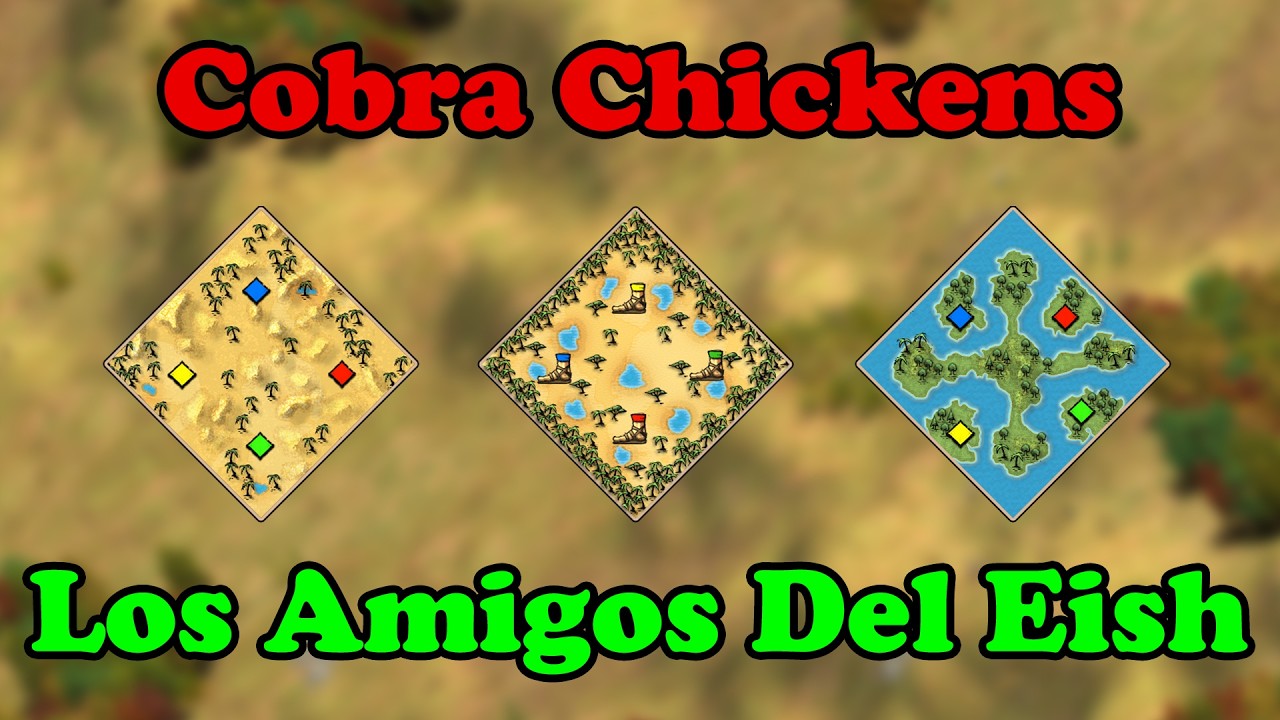 AoN Duo Battlegrounds S1 | Low Elo Group B Week 3 | Cobra Chickens vs Los Amigos Del Eish