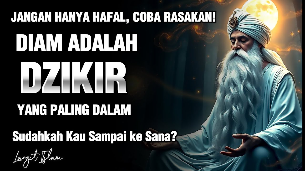 MENGAPA BANYAK ORANG DZIKIR TAPI TIDAK TERSAMBUNG | JANGAN HANYA HAFAL, COBA RASAKAN! 🌌