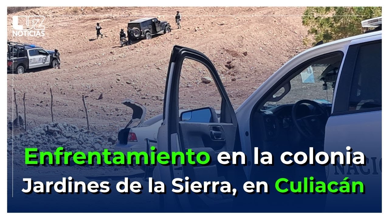 Se enfrentan autoridades y civiles en la colonia Jardines de la Sierra de Culiacán