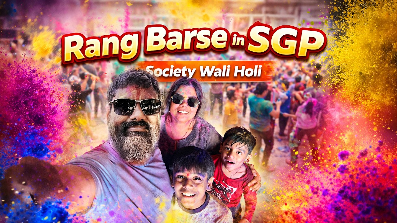 Society Wali Holi 26 | Rang Barse in SGP - 2026 | Katara Hill, Bhopal ki Holi