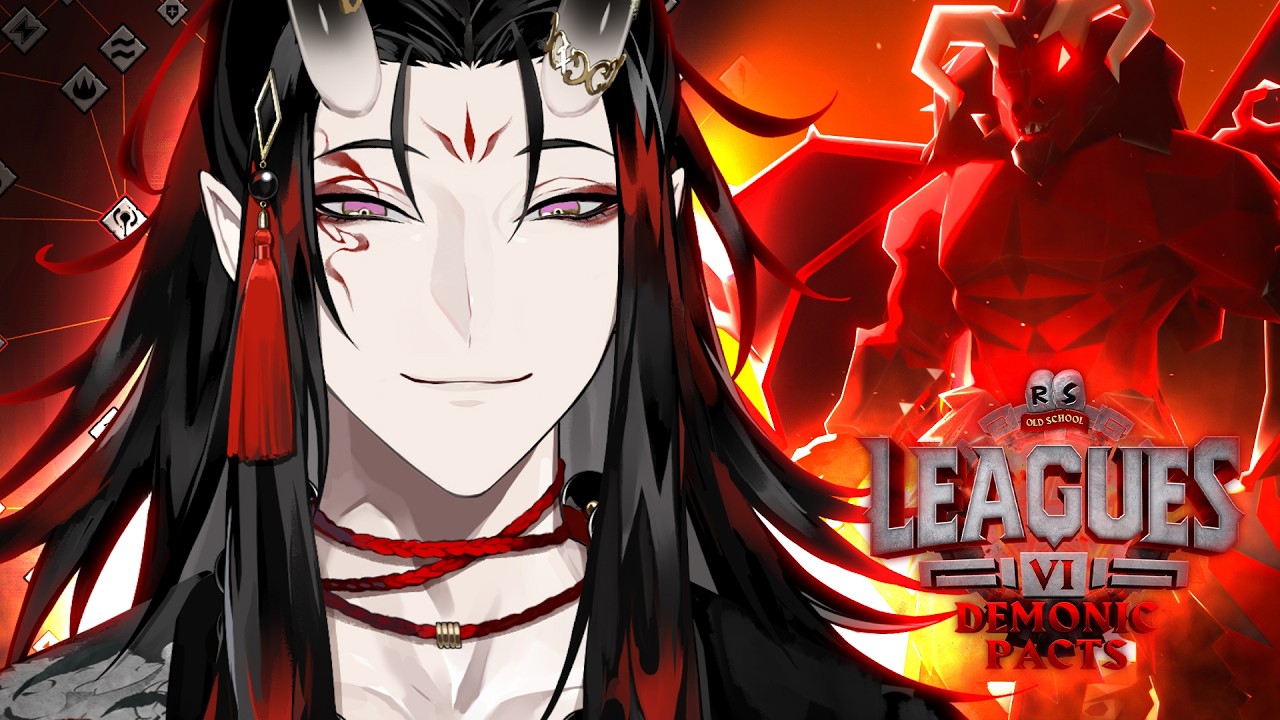 【OSRS LEAGUES 6 DAY 1】THEY DID IT FOR ME【NIJISANJI EN | Vox Akuma】