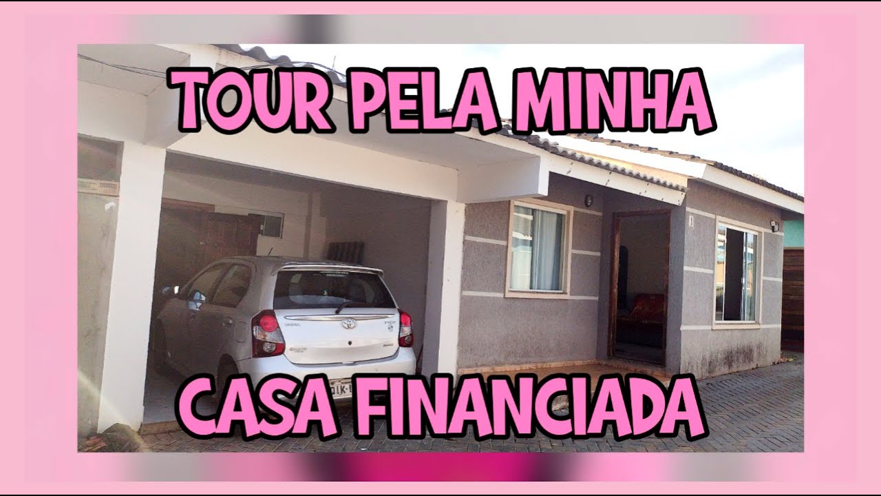 TOUR PELA MINHA CASA FINANCIADA | MINHA CASA DE 4 CÔMODOS + AUMENTO | TOUR PELA MINHA CASINHA