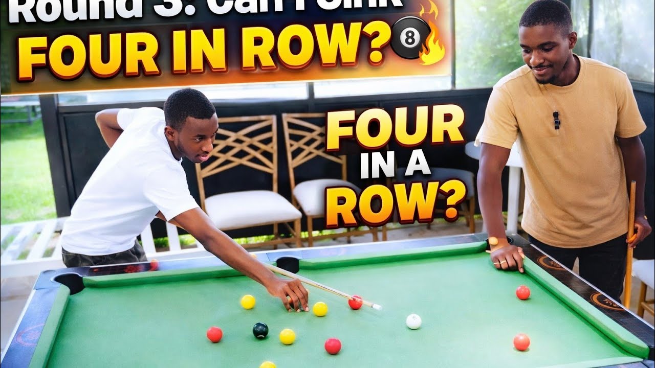 Round 3 Pressure 🎱🔥 | Will the Fourth Go In?
