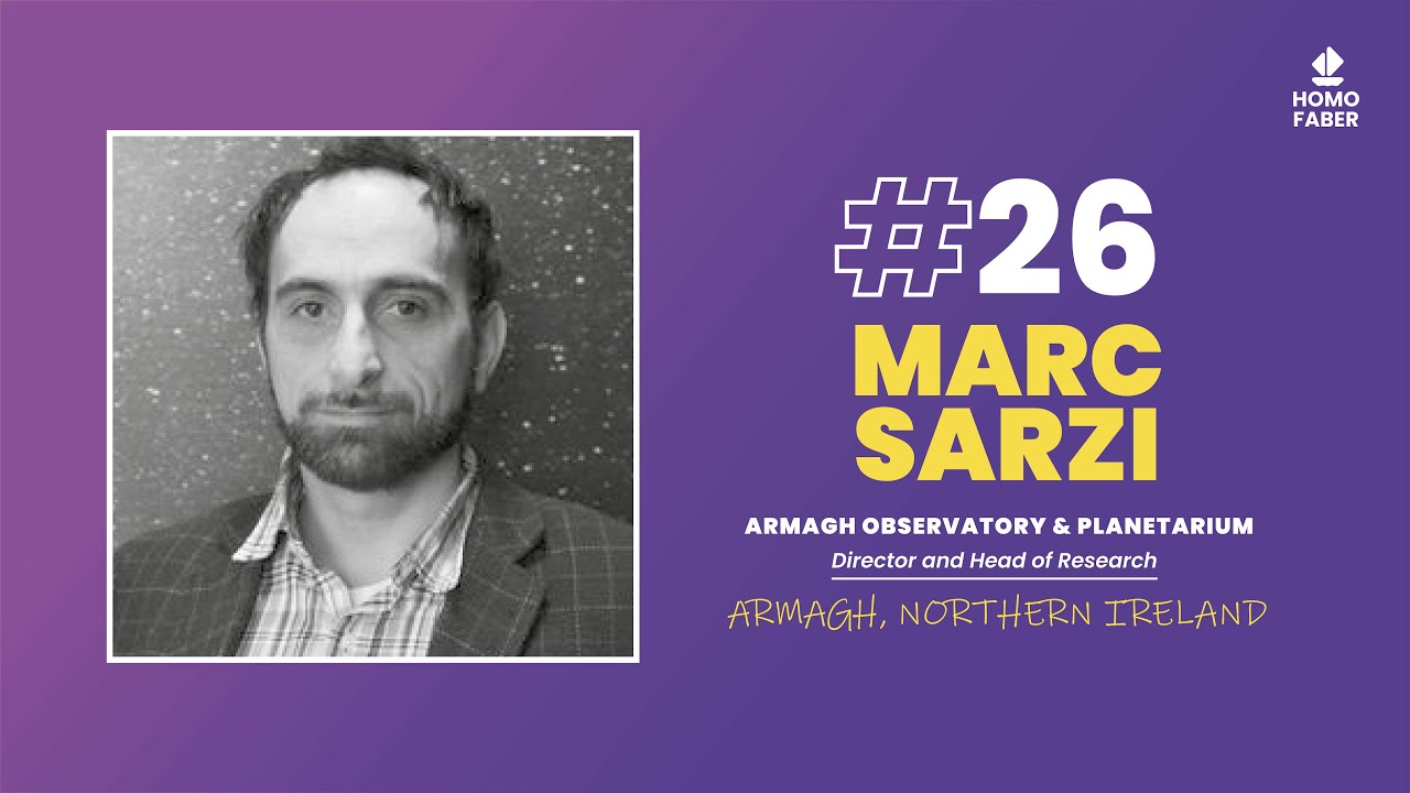 #26-Galassie, buchi neri e astrofisica: Marc Sarzi, Direttore dell'Osservatorio e Planetario in UK