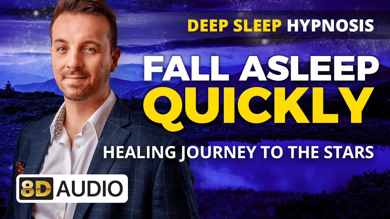 [8 HOUR] Deep Sleep Hypnosis / Meditation | Fall Asleep Fast | Black Screen