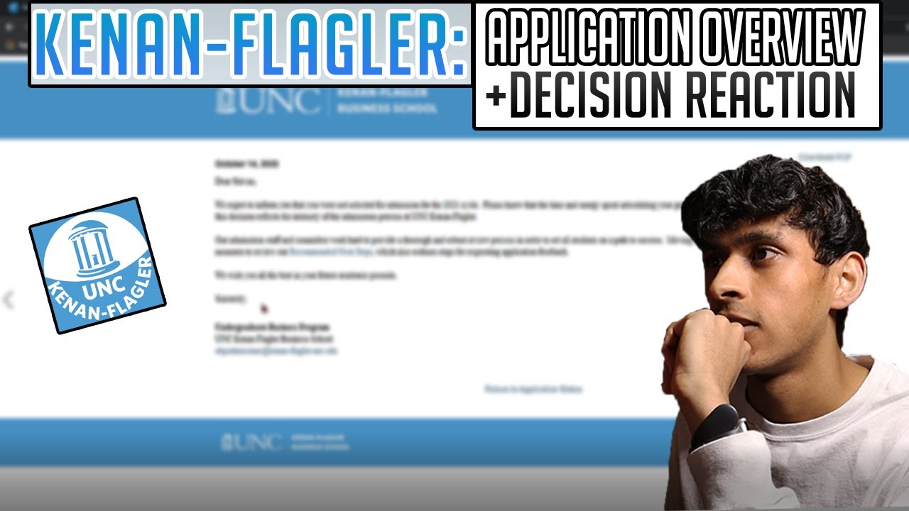 THE KENAN-FLAGLER BUSINESS SCHOOL APPLICATION (walkthrough, tips, my reaction)