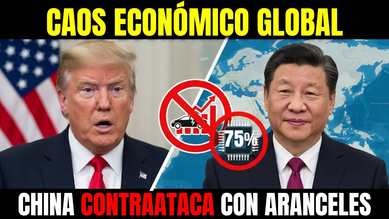 China Contraataca Con Aranceles del 75%: Golpe a EE. UU. y Escala la Guerra de Vehículos Eléctricos