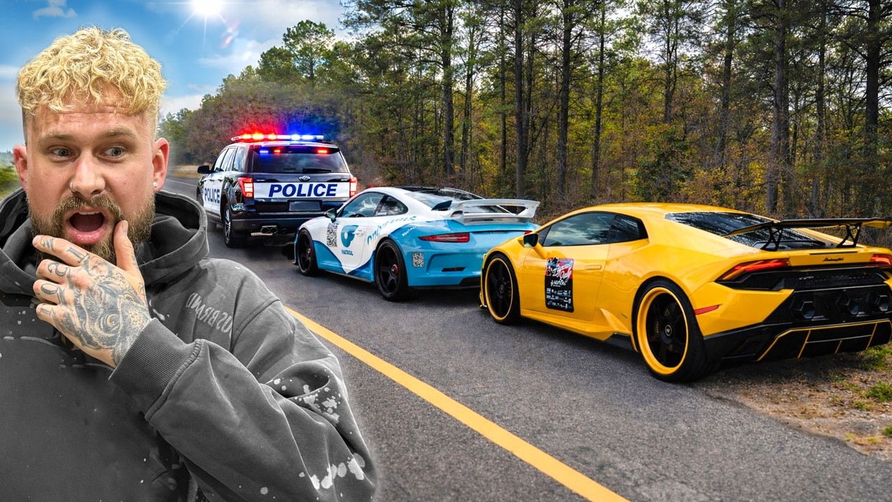 Police Were NOT Happy With Our Supercar Rally