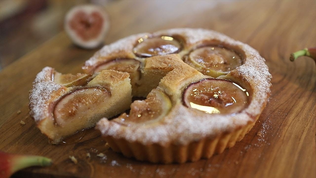 イチジクのバターケーキの作り方・レシピ【無花果】【パン・ド・ジェーヌ】 Buttercake of Fig｜Coris cooking