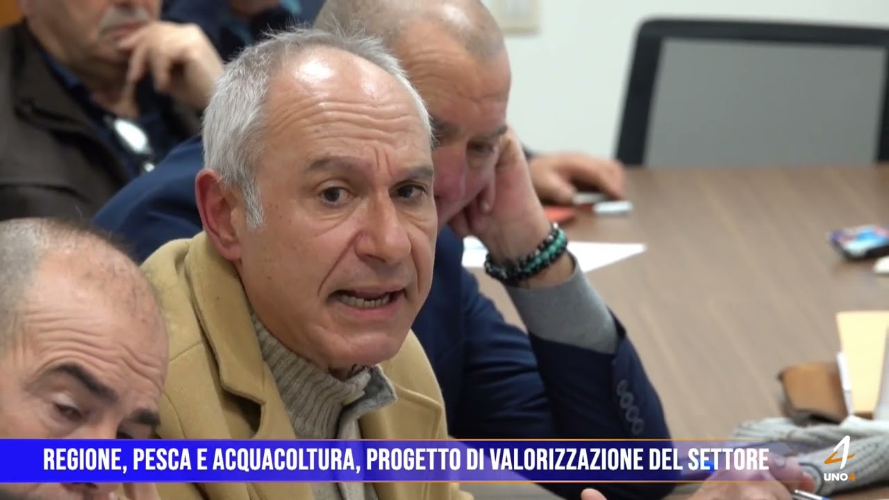 Regione, pesca e acquacoltura, progetto di valorizzazione del settore