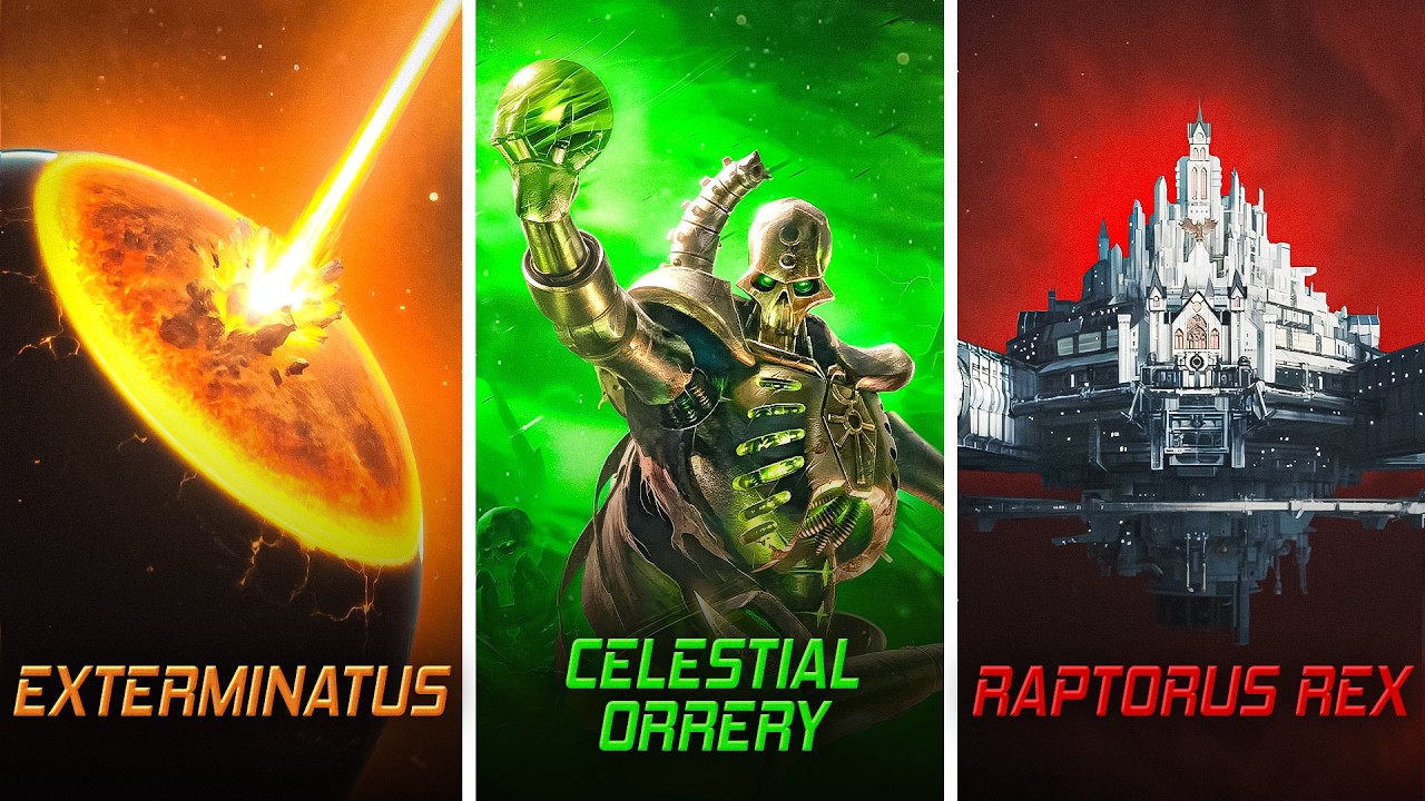 The 10 Most Horrifying Superweapons In Warhammer 40k!