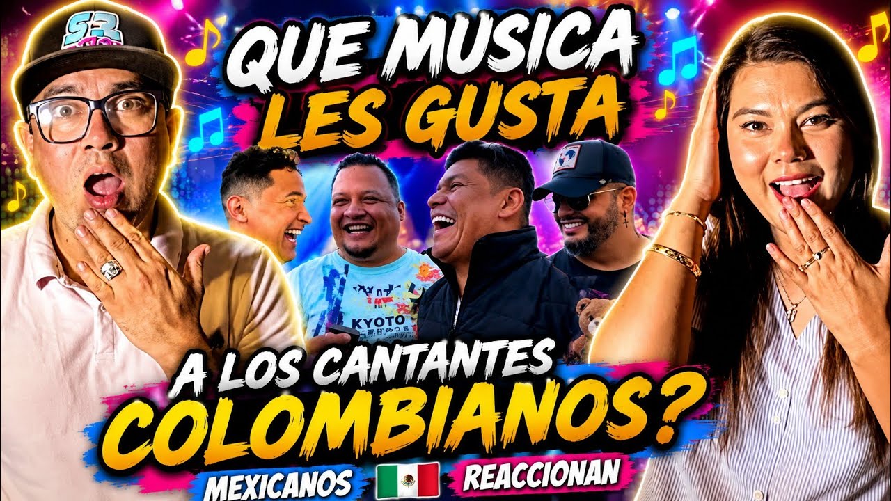 🇲🇽🤯 ¡NO ESPERÁBAMOS ESTO! 🇨🇴🎶 Musica Mexicana querida por Colombianos 