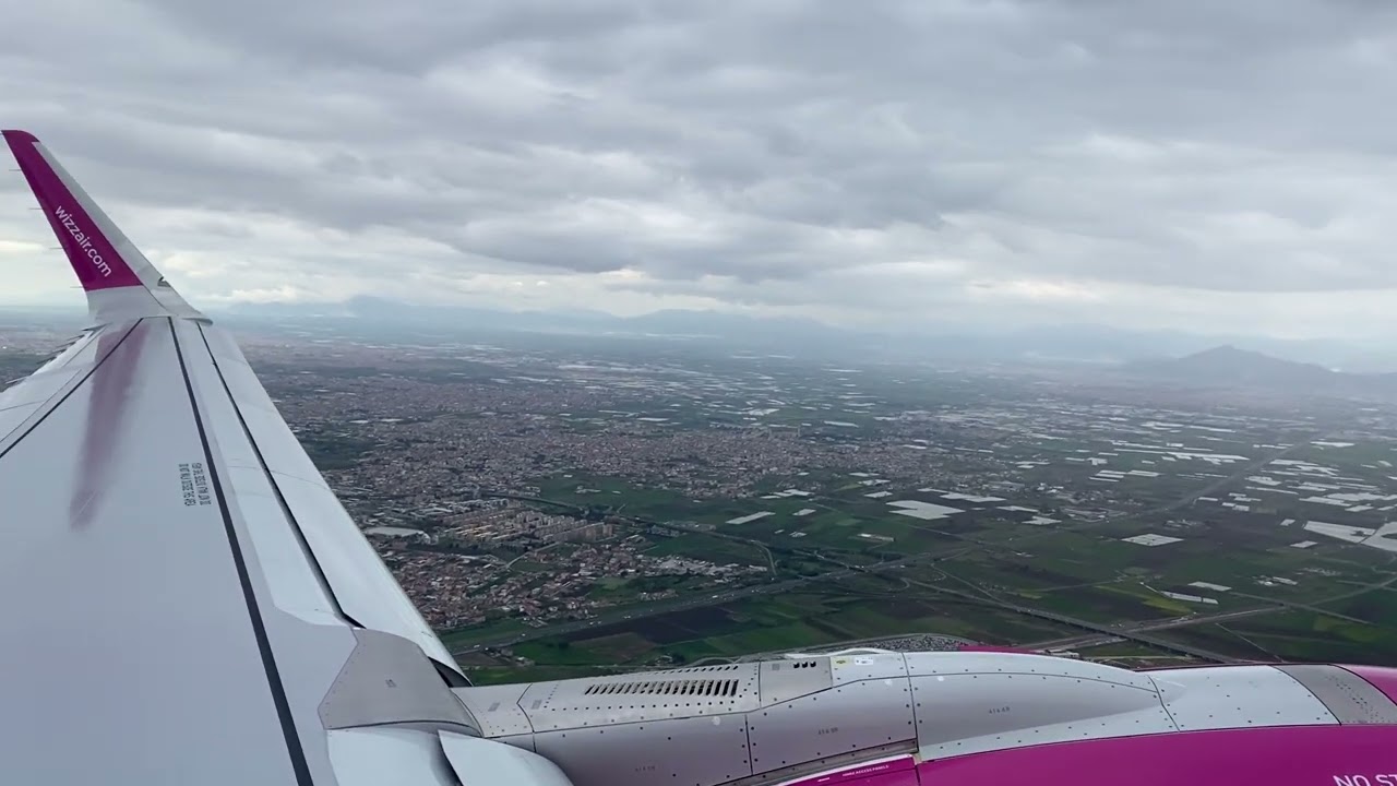 Decollo Napoli wizzair 17/04/2023