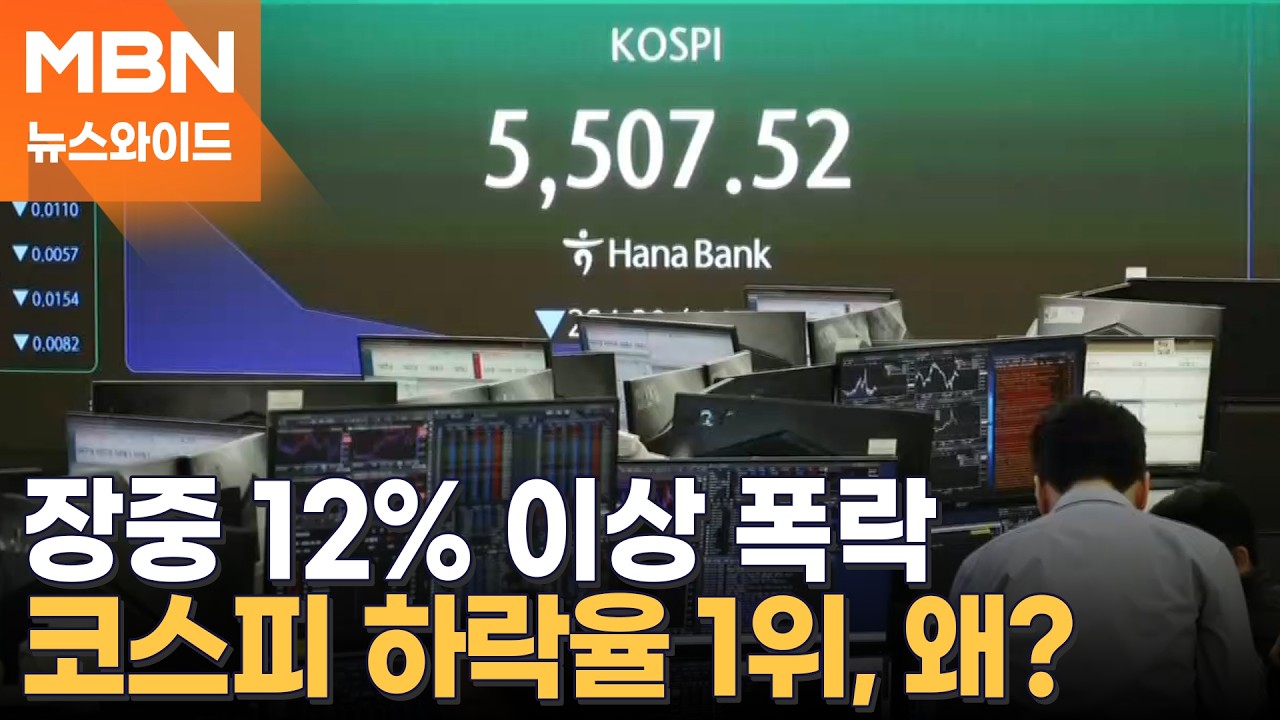 중동 정세 불안에 코스피 5100선 붕괴…이틀 연속 매도 사이드카 발동 [뉴스와이드]