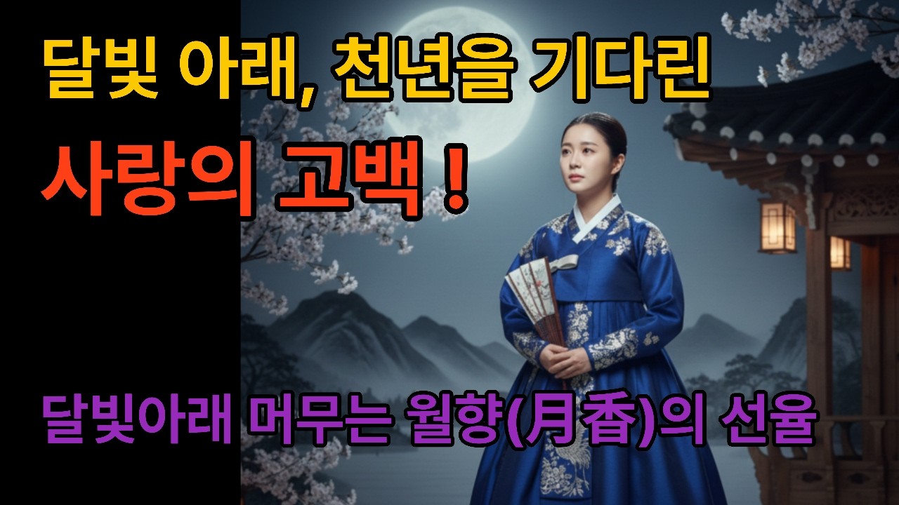 달빛 향기 (월향의 노래),달 그림자 밟으며, 서 산에 지는 해, 서 산에 해가 지고 달 그림자가 찾아올 때 듣는 음악
