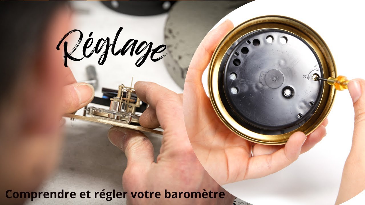 Comment régler votre baromètre ?