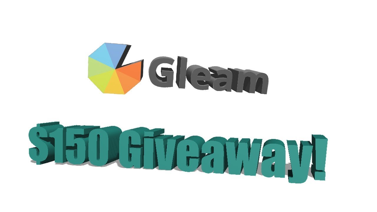 Giving away a $150 Gift Card; Gleam Giveaway Announcement! Into The AM