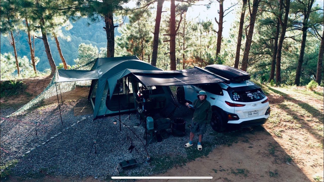 MT.ACATO | Benguet Pipeline | Автокемпинг | Vidalido x Montana | Палатка Poon San | Hyundai Kona
