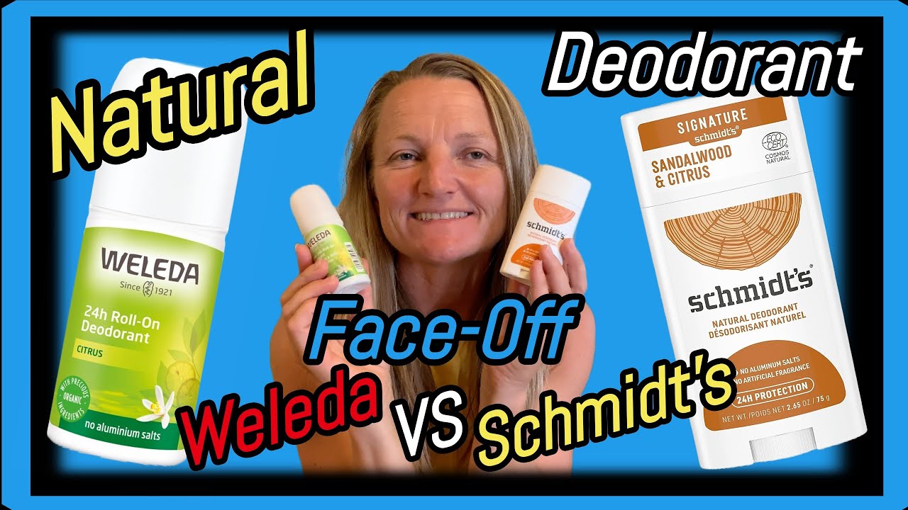 Weleda VS Schmidt's Natural Underarm Deodorants Review ★ Best Natural Deodorant Face-Off