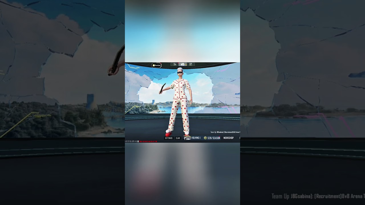New UI looks 🙄 #PUBGMOBILE #pubgmnextstarprogram #PUBGMxOneRepublic #PUBGM8ANNI #Lean
