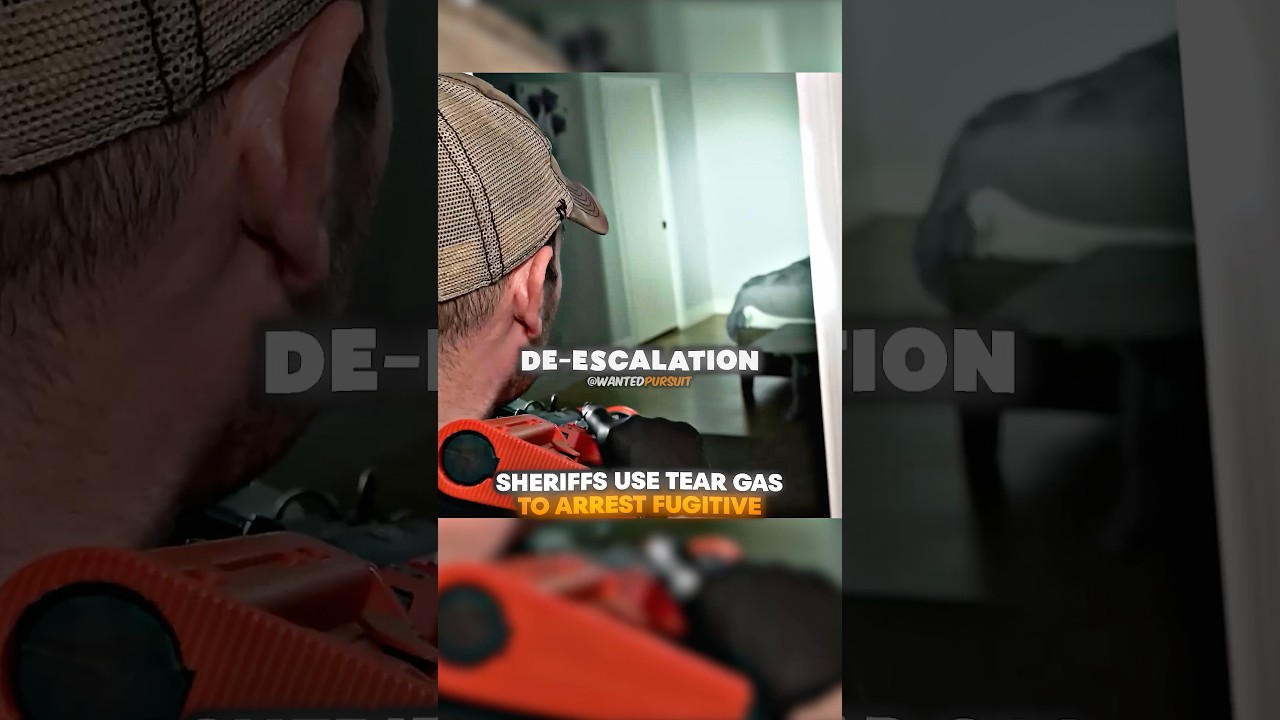Sheriffs Use TEAR GAS To Arrest Fugitive 😳