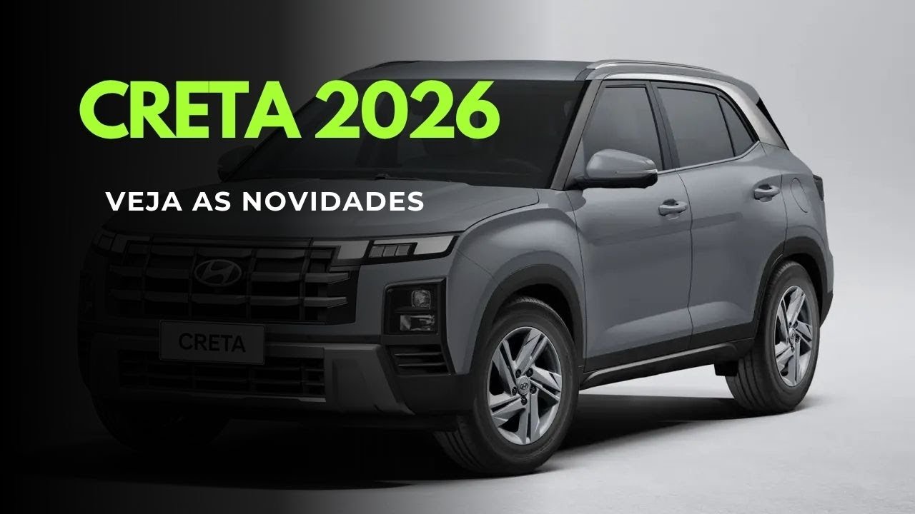 Hyundai Creta 2026 traz atualizações para bater de frente com o Honda WR-V