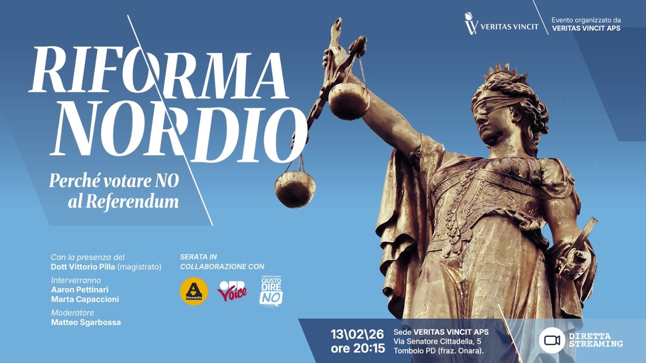 RIFORMA NORDIO - Perché votare NO al Referendum