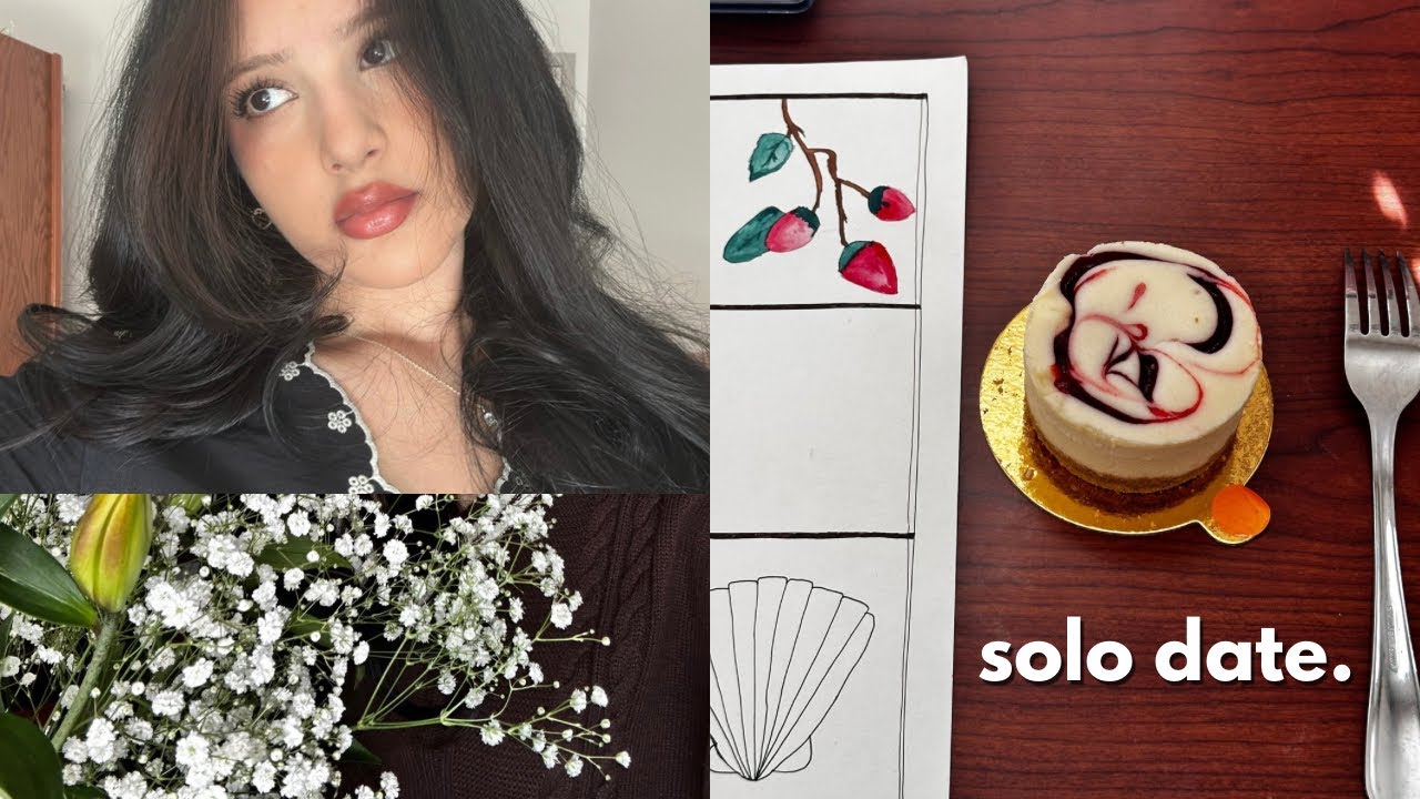 going on a date… with myself! 💐