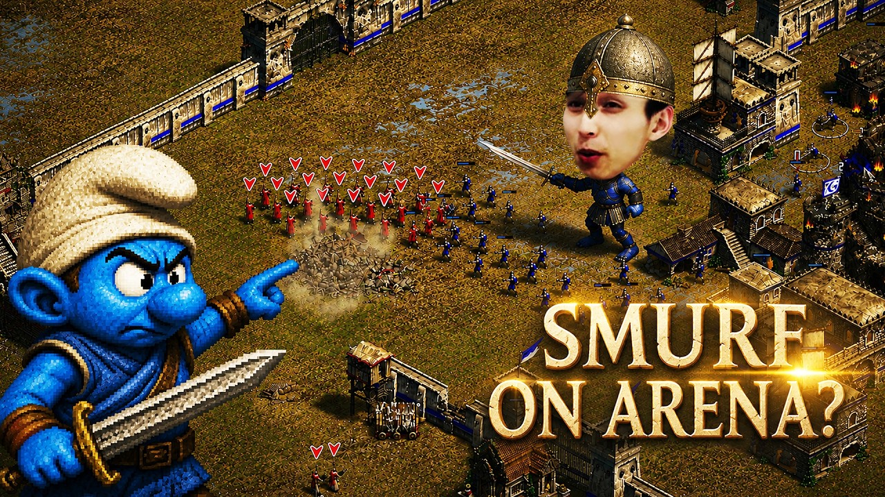ЭТО ЧТО, СМУРФ НА ARENA? | Age of Empires 2