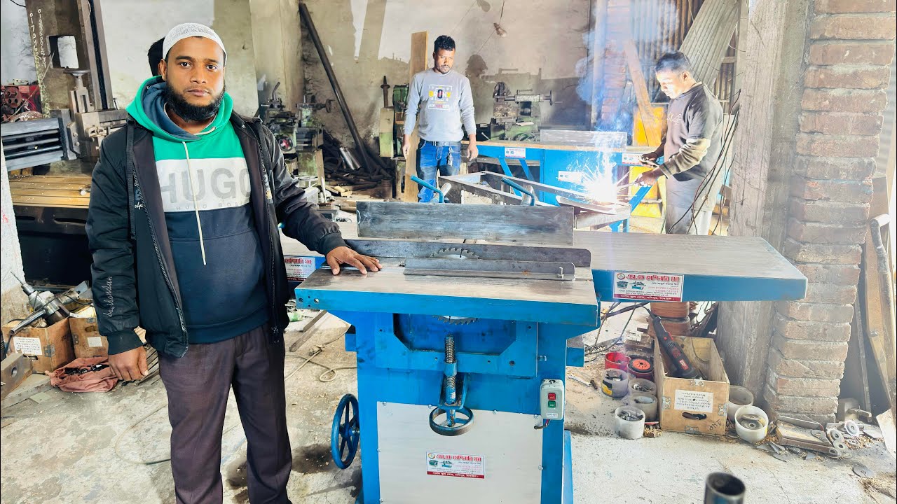 জয়েন্টার থিকনিচার সার্কুলার মেশিন।