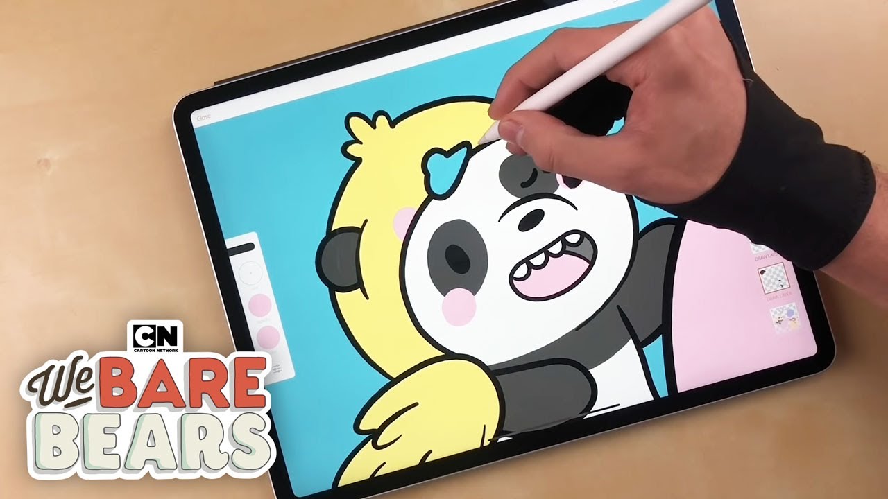 Easter Bears IPad Drawing | We Bare Bears | Cartoon Network