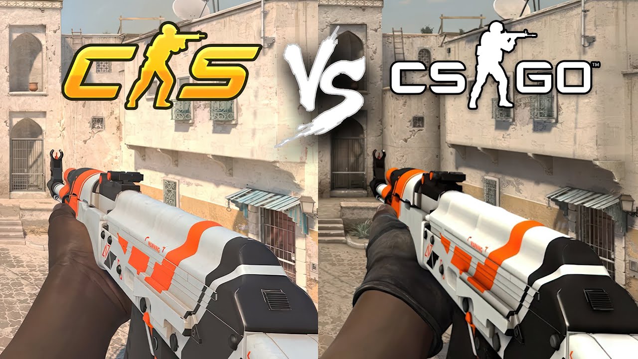 ALL AK47 SKINS - CS2 vs CSGO