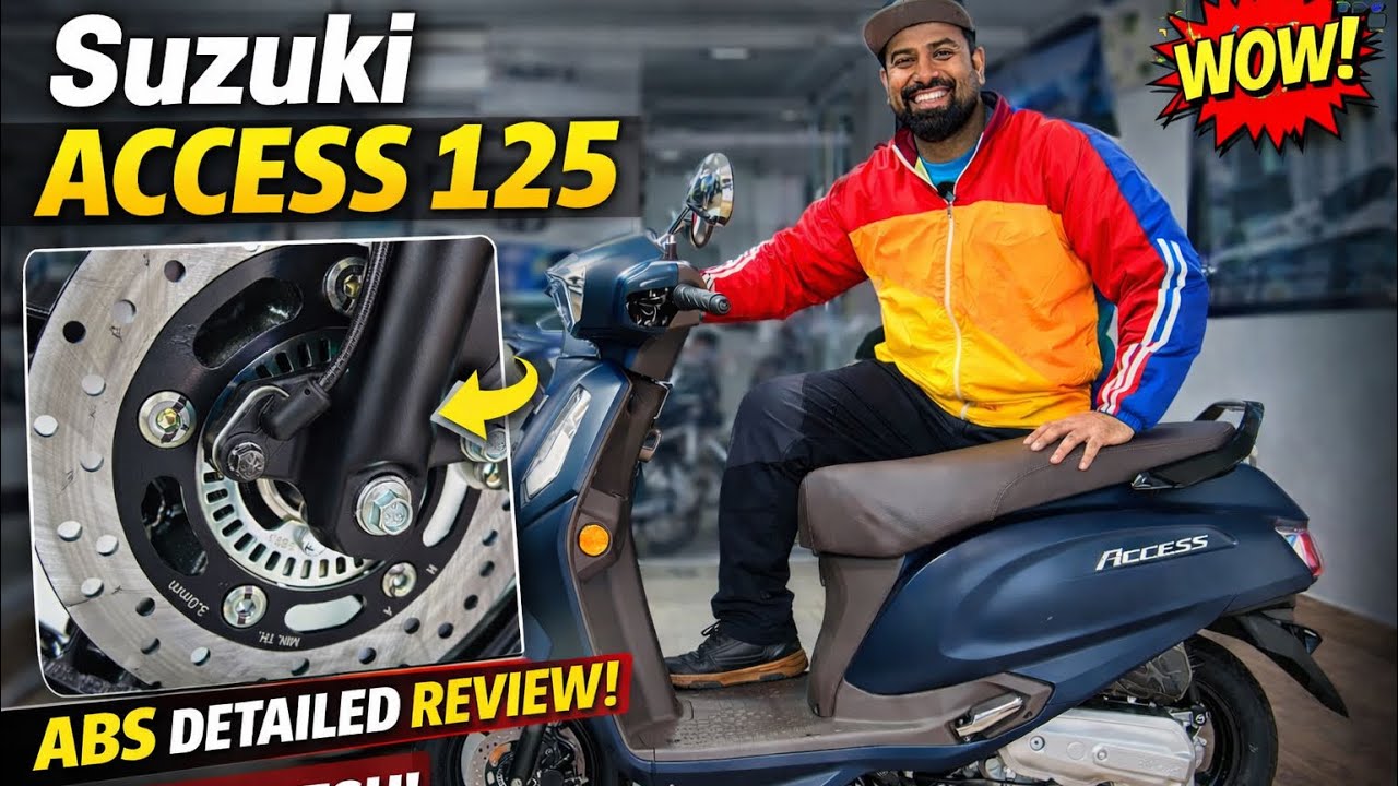 2026 Suzuki Access 125 ABS Complete Detailed Review Price Mileage features Engine Colours Review 