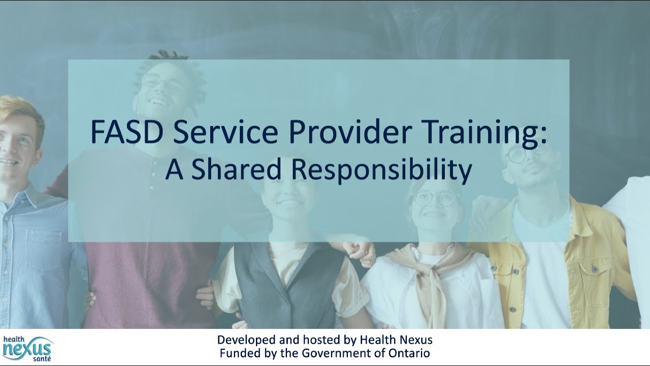 FASD: A Shared Responsibility - Promotional webinar